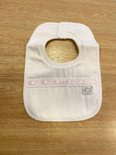 Babero con pasacinta 0-3m