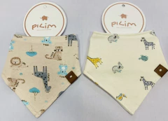 Bandana/Babero para Bebé Regulable 3-9m - tienda online