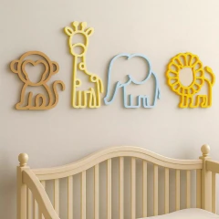 Figuras Animales 3D Decorativo