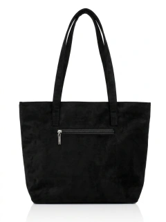 Cartera de gamuza con fleco en internet