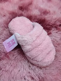 Pantuflas de Peluche Abiertas - Seni Ropa Maternal