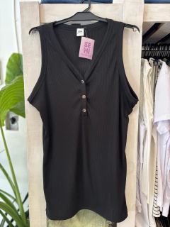 Musculosa con Broches Apta Embarazo y Lactancia - tienda online