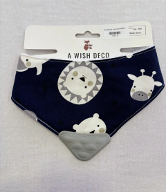 Bandana/ Babero con Mordillo 6-12m - Seni Ropa Maternal