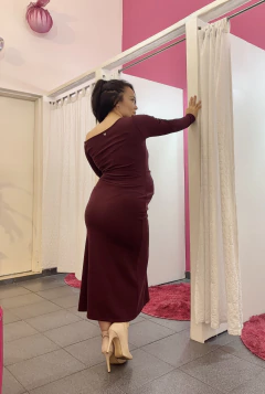 Imagen de Vestido un Hombro con Hebilla