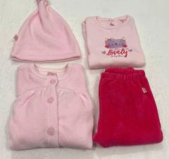 Ajuar 4 piezas plush Baby Skin - comprar online