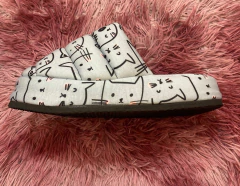 Pantufla algodón estampada gatitos - tienda online