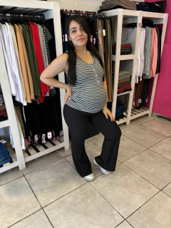 Musculosa rayada al cuerpo Embarazo y Lactancia en internet