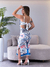 Vestido mídi canelado premium costas abertas - comprar online