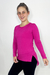 Blusa alongada visco pink