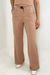 Wide leg moletinho cappuccino