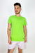 Camiseta algodão verde neon
