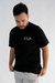 Camiseta over crown brand preta - República Oficial