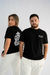 Camiseta over crown brand preta - comprar online
