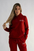 Canguru moletom athleisure vermelho na internet