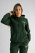 Canguru moletom athleisure verde - República Oficial