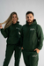Canguru moletom athleisure verde - loja online