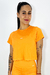 Cropped dry fit laranja