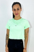 Cropped dry fit mint