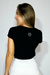 Cropped república preto - comprar online