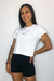 Cropped dry fit branco