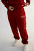 Calça jogger moletom athleisure vermelho - República Oficial