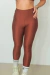 Legging basic canelado capuccino