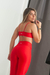 Legging basic canelado cardeal - comprar online
