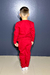 Blusão moletom peluciado mini vermelho - comprar online