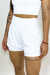 Short Duplo branco