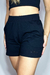 Short street moletinho preto