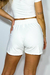 Short street moletinho off white na internet