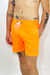 Short tactel laranja neon
