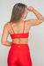 Top strap canelado cardeal - comprar online