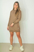 Vestido moletom careca caramelo - comprar online
