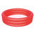 BESTWAY PISCINA INFLABLE 3 ANILLOS 51025 122X25 CM ROJO