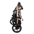 BABY ONE COCHE CON HUEVITO LAIKA TRAVEL SYSTEM NEGRO - PLANETA BB