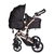 BABY ONE COCHE CON MOISES DUNA- NEGRO - comprar online
