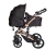 BABY ONE COCHE CON HUEVITO LAIKA TRAVEL SYSTEM NEGRO - tienda online