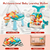 HUANGER ANDADOR Y MESA DE ACTIVIDADES 2 EN 1 HE0828 CELESTE - tienda online