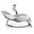DUCK MECEDORA CON VIBRACIÓN Y SONIDOS DE LA NATURALEZA 0-18 KG. GRIS - tienda online