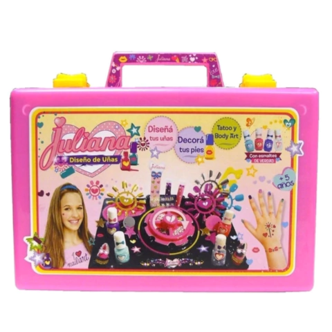 JULIANA VALIJA GRANDE DISEÑO DE UÑAS