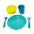 LOOPI SET PLATO, BOWL, VASO Y CUBIERTOS VERDE - 9176 - comprar online