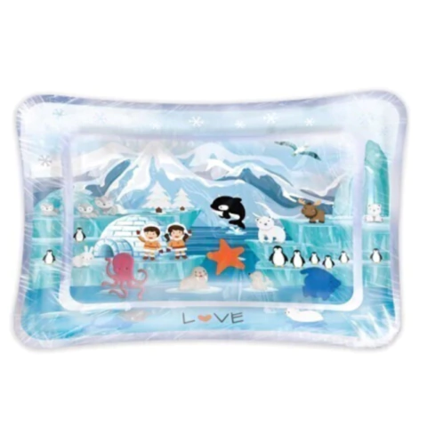 LOVE ALFOMBRA INFLABLE CON AGUA SENSORIAL GLACIAR- 4230