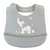 PIORI BABERO DE SILICONA CON BOLSILLO CONTENEDOR GRIS - PP1573 - comprar online