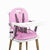 Imagen de LOVE SILLA BOOSTER PLEGABLE PARA COMER 3 EN 1- ROSA