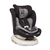 KIDDY BUTACA GIRATORIA CON ISOFIX VOLTA 360 0-36 KG. NEGRO