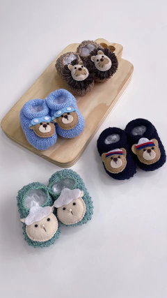Sapatinho tricot bichinho - comprar online