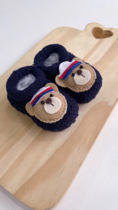 Sapatinho tricot bichinho - Soninho Infantil