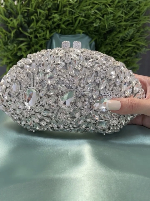 Clutch Ayla prata