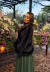 Poncho Capa Feminino Festa Preto